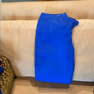 Royal blue chinos
